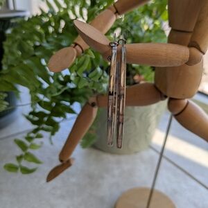 Light Golden Large Hoop Earrings